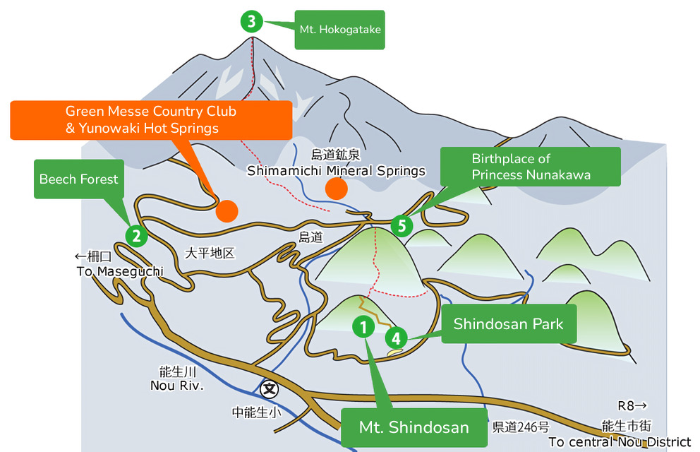 Shindosan Area