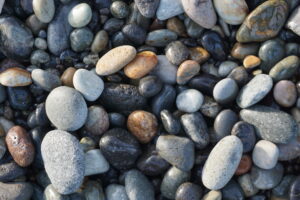 Pebbles along the Itoigawa Coast, Japan's #1 Pebble town