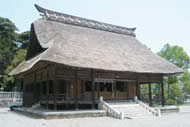 Amatsu Shrine Worship Hall