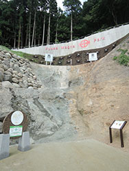 “糸魚川—靜岡構造線” 斷層露頭